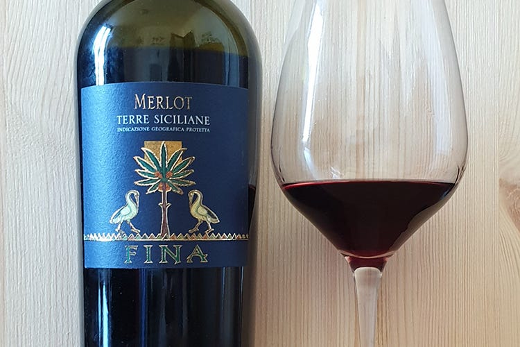 Ripartiamo dal vino Merlot Terre Siciliane Igp Fina