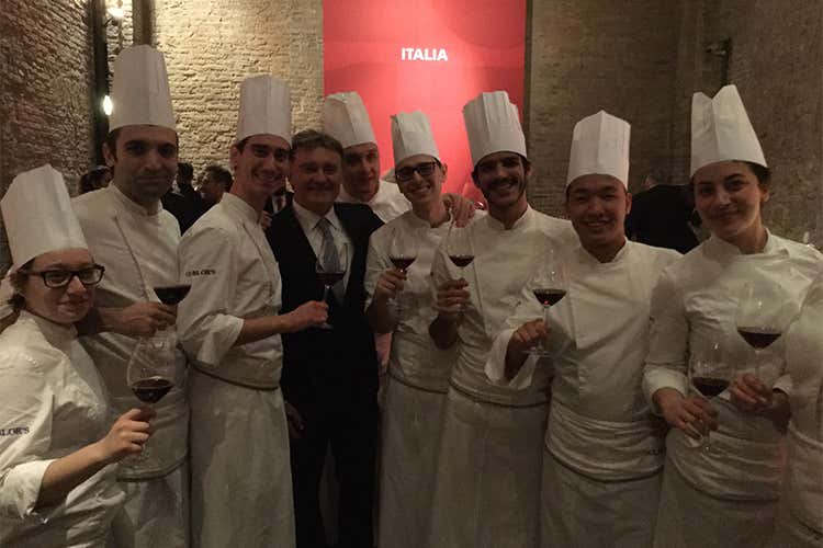Michelin 2017 cena gala pasta fresca Michelin 2017 cena gala pasta fresca