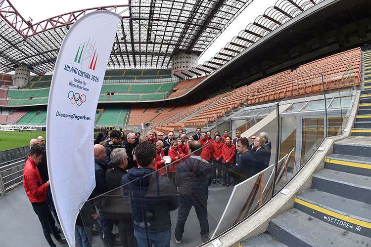 San Siro, dove ci sar&agrave; l'eventuale cerimonia di inagurazione (Milano-Cortina 2026, ci siamoUn'occasione per il Sistema Italia)