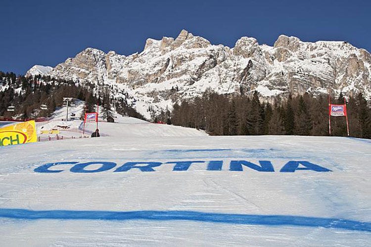 L'Olimpia delle Tofane, la pista principale di Cortina (Milano-Cortina 2026, ci siamoUn'occasione per il Sistema Italia)