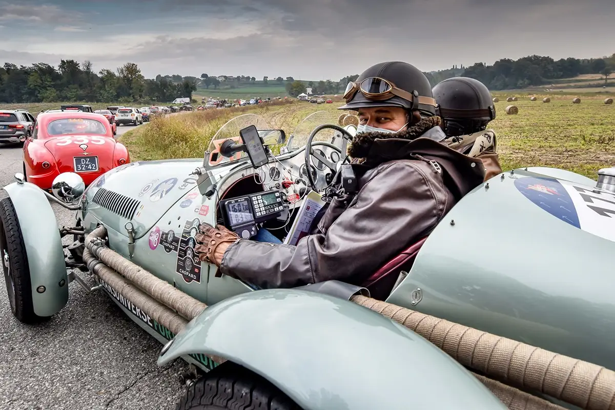 Millemigli. Foto: 1000miglia.it La promozione vincente di un territorio, Oltrep&ograve;, dopo il Giro la Mille Miglia?