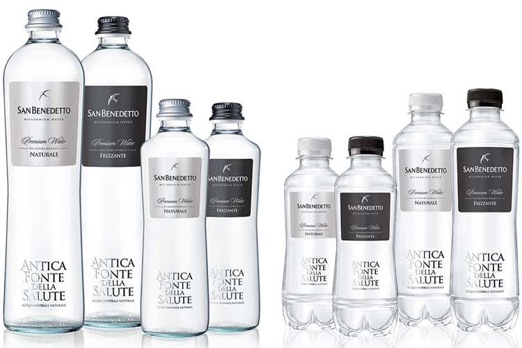 Antica Fonte della Salute - Millennium Water in vetro e in Pet - Millennium Water per l&rsquo;Horeca nel nuovo formato in lattina