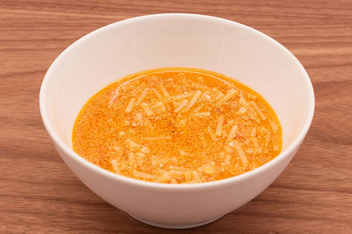 Minestra di aragosta d’amare  pino cuttaia