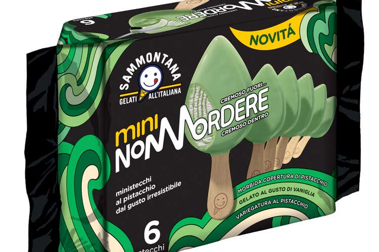 Mini non mordere di Sammontana Doppia cremosità, anche al pistacchio