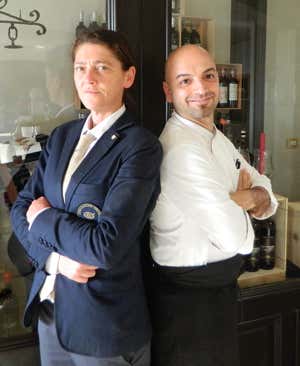 Manuela Lucarini e Mirko Caldino