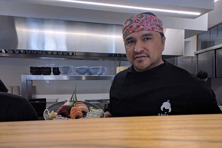 Sergio Areco (Misaki, un elogio alla cucina fusion Giappone e Brasile in tavola a Sorrento)