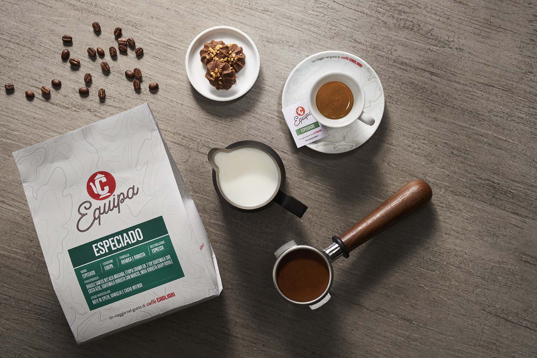 MIscela Especiado di Caffè Cagliari Caffe Cagliari, le miscele della linea Equipa MIscela Especiado di Caffè Cagliari Caffe Cagliari, le miscele della linea Equipa