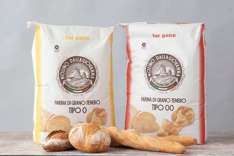 Linea di farine per pane (Molino Dallagiovanna I Maestri dell’arte bianca a Sigep)