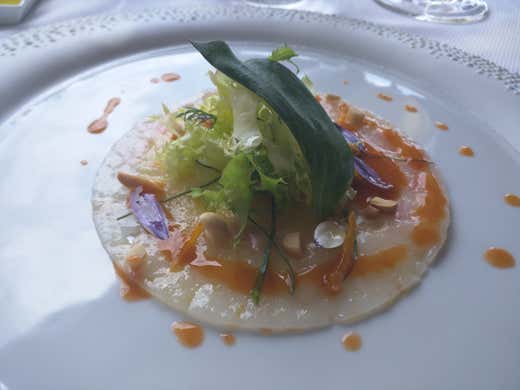 Carpaccio di scampi
