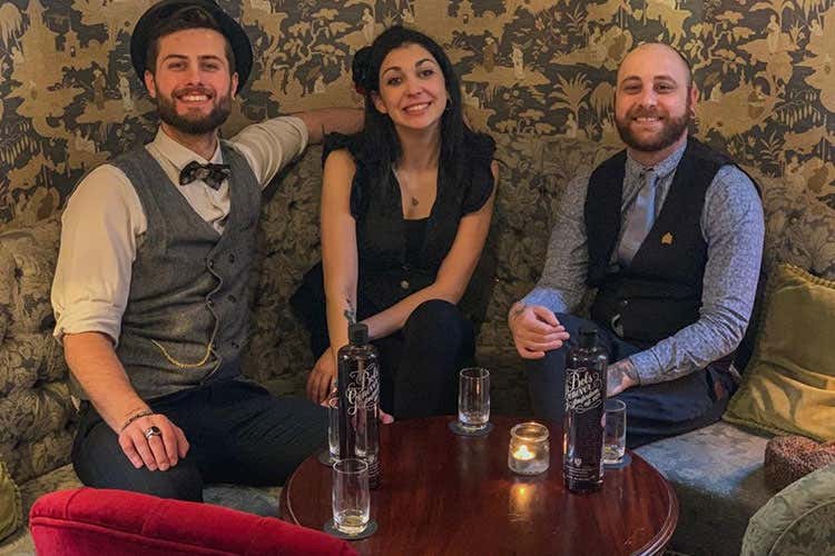 Il team italiano (Mondiale Bartender Bols S&rsquo;impone un bar di Vancouver)