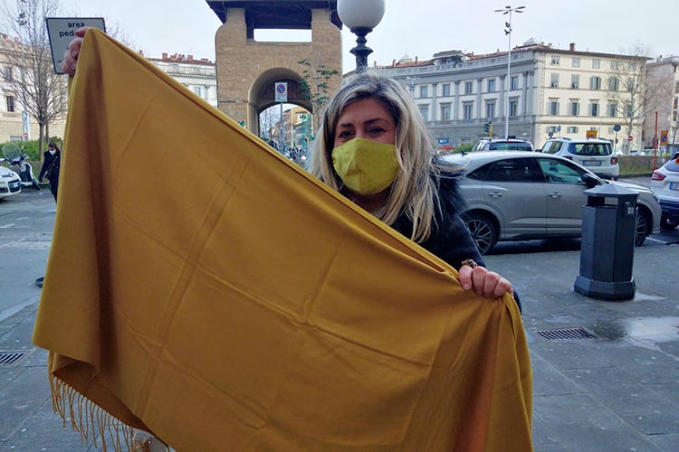 Monica Coppoli - Firenze, flash mob contro le zone I commercianti: Troppa confusione