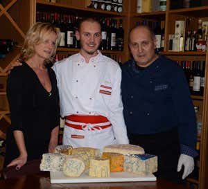 Monica con Stefano e Giampaolo Berzi