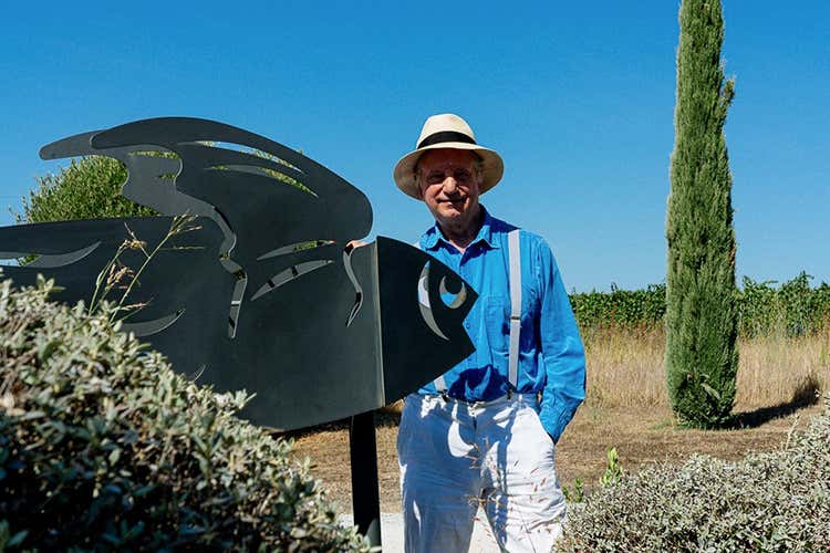 Bruno Pellegrino e il Pesce Angelo - Monteverro dalla parte dell'arte sceglie i pesci di Bruno Pellegrino