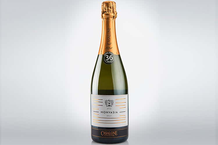 (Monvasia Brut metodo Classico Bollicine ricche di storia)