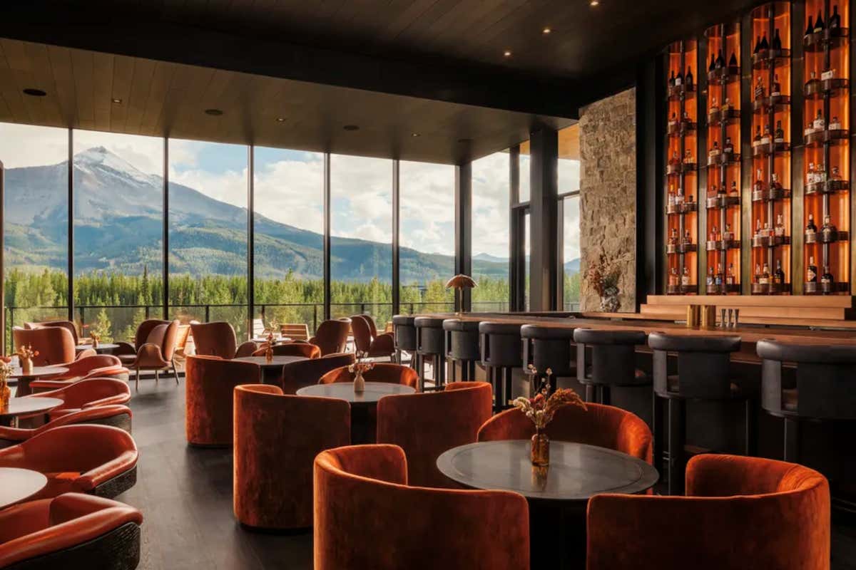 Il resort nel Montana con vista su laghi privati e montagne spettacolari