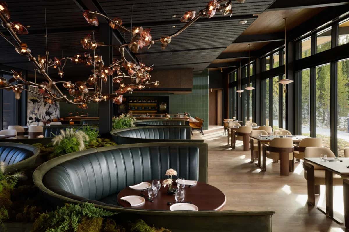 Il resort nel Montana con vista su laghi privati e montagne spettacolari