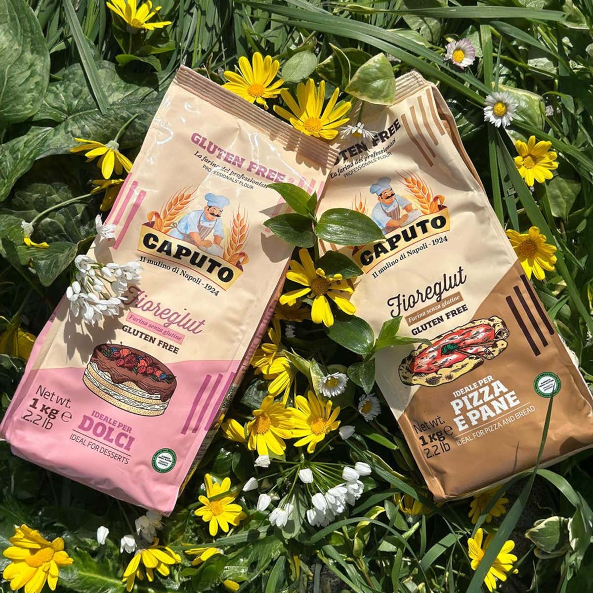 FioreGlut Dolci e FioreGlut Pane e pizza, per impasti senza glutine senza rinunciare al gusto
