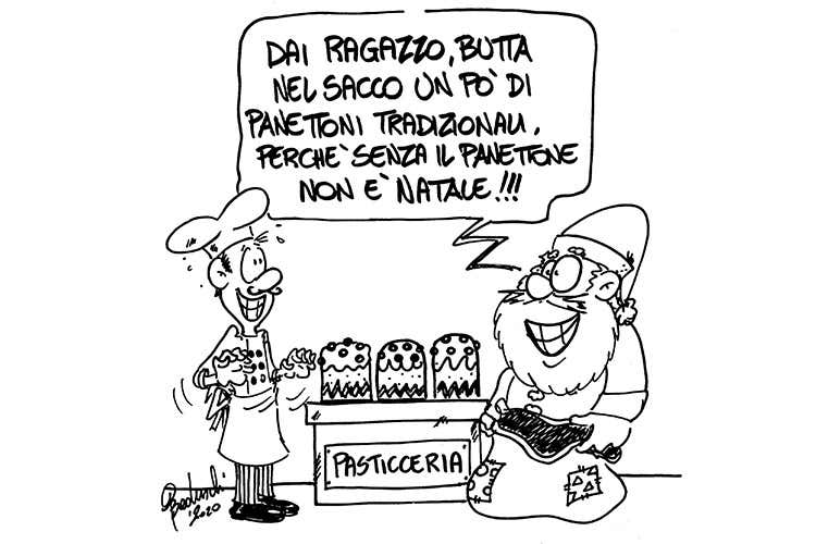 Il panettone classico è ancora quello preferito dagli italiani - Pasticcerie, solo asporto non significa esser chiusi