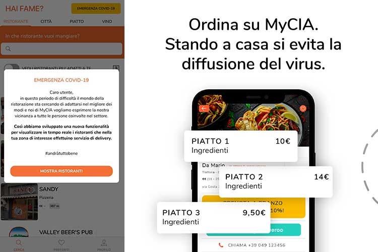 Un app in aiuto dei ristoratori e dei negozianti di generi alimentari - L'app per un delivery intelligente consiglia i menu ad hoc per ognuno