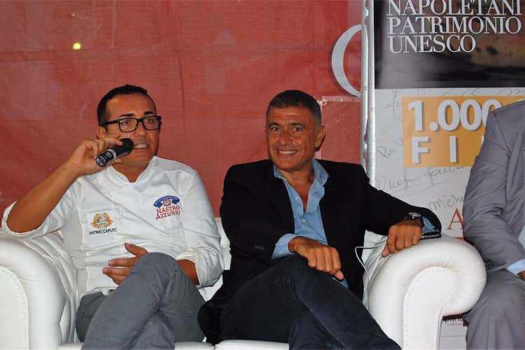 Gino Sorbillo e Alfonso Pecoraro Scanio