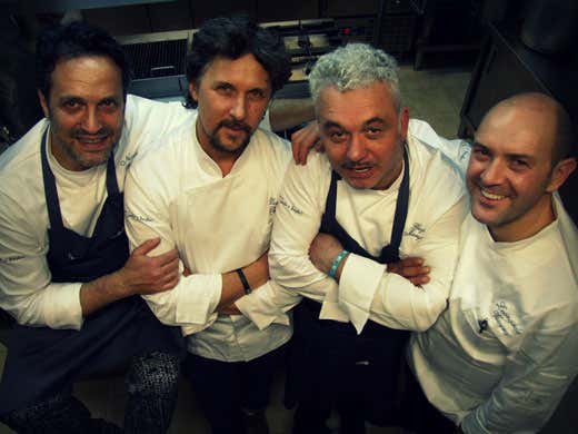 da sinistra: Nazario Biscotti, Domenico Cilenti, Gegè Mancano e Leonardo Vescera da sinistra: Nazario Biscotti, Domenico Cilenti, Gegè Mancano e Leonardo Vescera