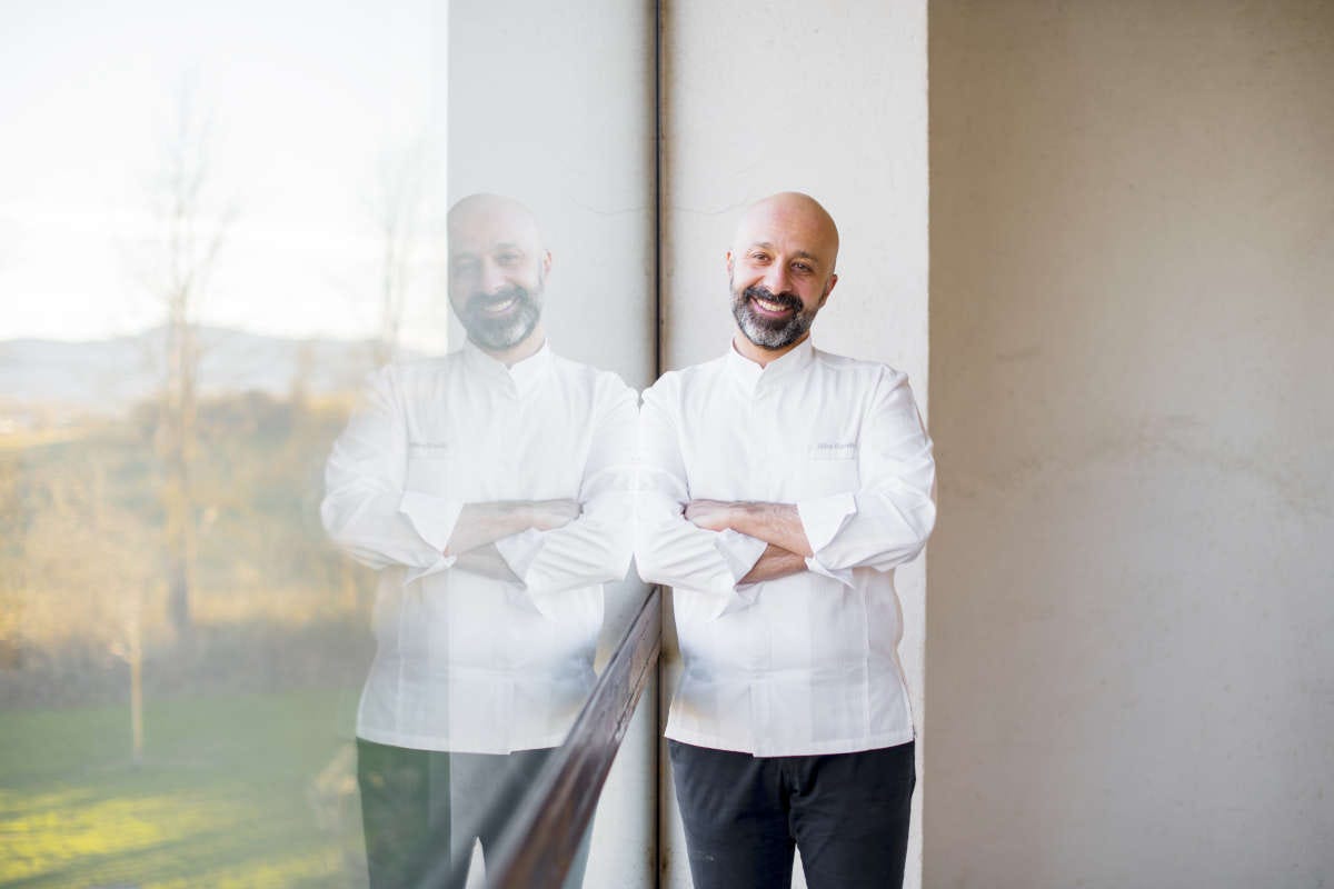 Niko Romito (foto Andrea Straccini) Tutti i ristoranti tre stelle Michelin in Italia: cuochi curiosità e piatti iconici