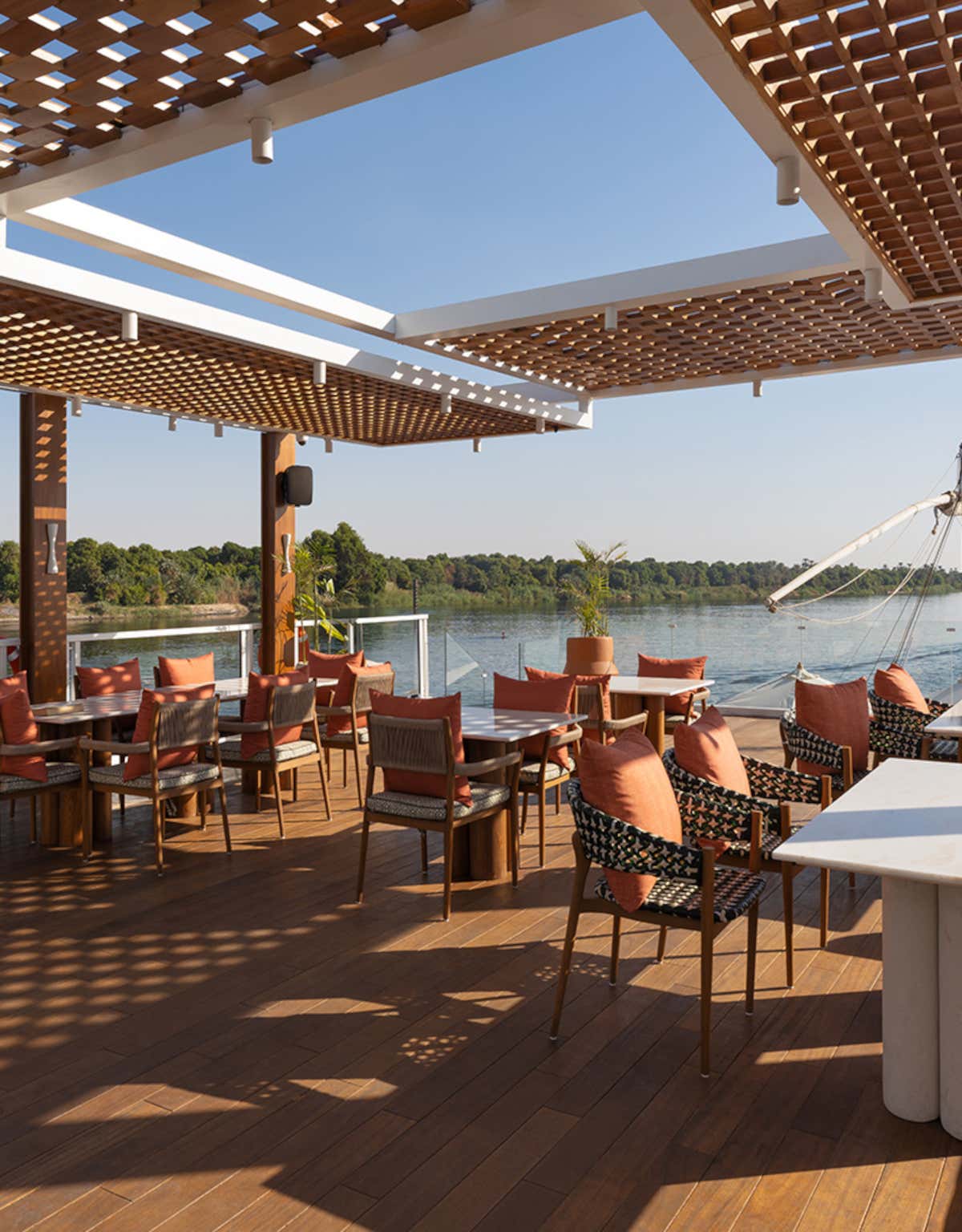 Il ristorante a bordo di Kyla