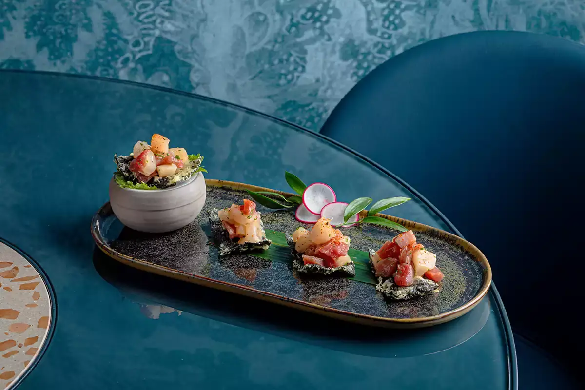 Nori Crips - Foto Fable Design Waby Restaurant, cucina asiatica di respiro internazionale