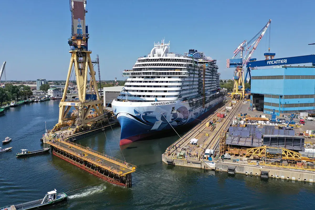 La prima di sei navi dell'attesissima Prima Class Ncl