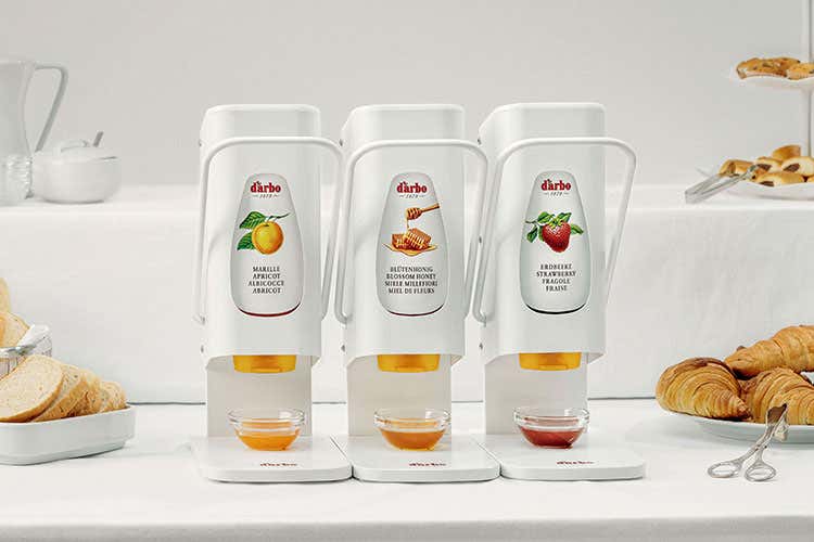 Nuovi dispenser Darbo Eleganza e praticità per il buffet Nuovi dispenser Darbo Eleganza e praticità per il buffet