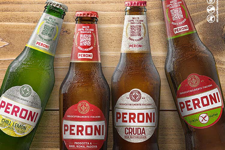 Il logo rinnovato 1846-2021: 175 anni di Peroni La prima birra nazionale