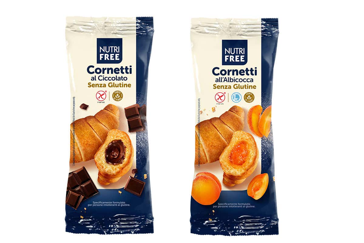 Nutrifree: biscotti e cornetti senza glutine e lattosio per la colazione fuori casa