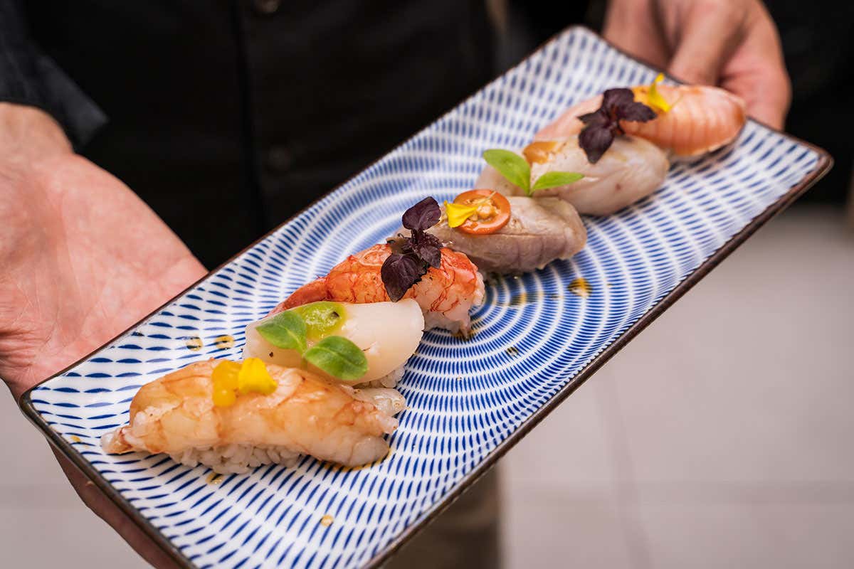 Le materie prime un punto fermo &ldquo;Tre bacchette&rdquo; per Oishi Japanese Kitchen di Teramo