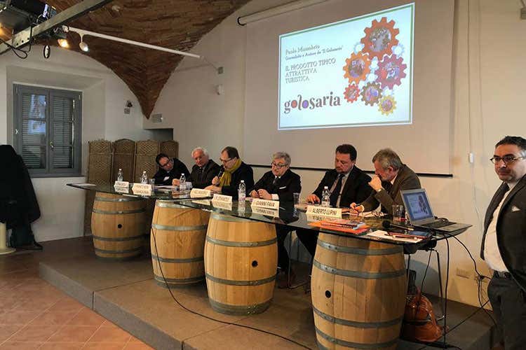 Stefano Denicolai, Franco Bosi, Paolo Massobrio, Roberto Lechiancole, Gianni Fava e Alberto Lupini (Oltrepò vuole fare rete Un marchio per promuovere il territorio) Stefano Denicolai, Franco Bosi, Paolo Massobrio, Roberto Lechiancole, Gianni Fava e Alberto Lupini (Oltrepò vuole fare rete Un marchio per promuovere il territorio)