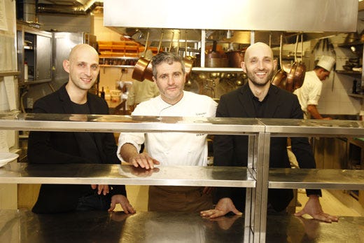 da sinistra: Omar Maffioletti, Francesco Gotti e Walter Maffioletti