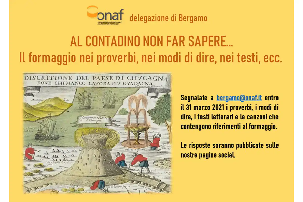 L'iniziativa di Onaf Bergamo Formaggio e cultura popolare Il concorso degli assaggiatori Onaf