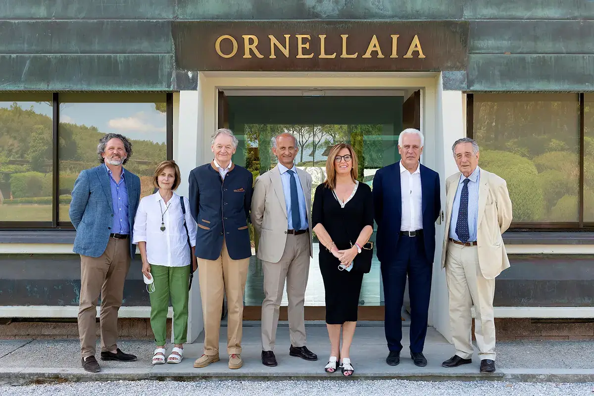 Axel Heinz, Cinzia Merli, Giovanni Geddes, Lamberto Frescobaldi, Sandra Scarpellini, Eugenio Giani, Ferdinando Frescobaldi