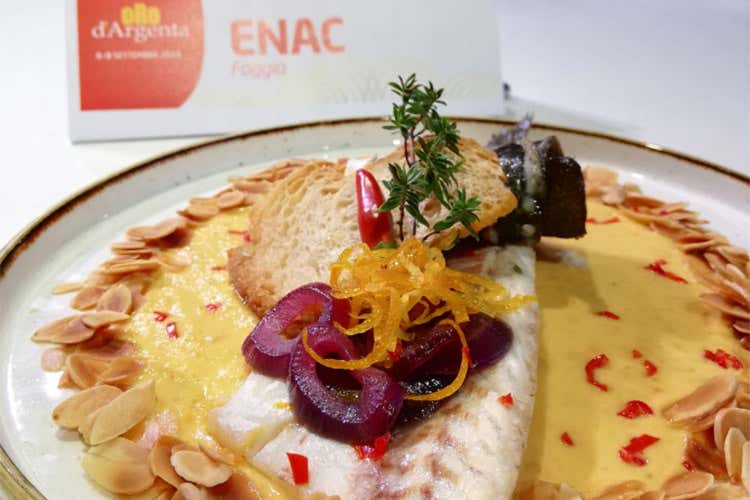 Il piatto vincitore (Oro d’Argenta Premiato l’Enac di Puglia) Il piatto vincitore (Oro d’Argenta Premiato l’Enac di Puglia)