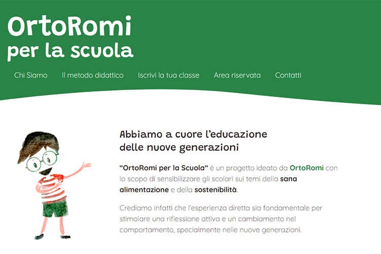 OrtoRomi punta sugli studenti Investe in educazione alimentare OrtoRomi punta sugli studenti Investe in educazione alimentare