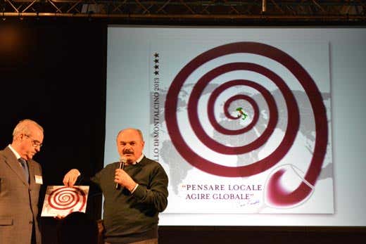 Fabrizio Bindocci e Oscar Farinetti Fabrizio Bindocci e Oscar Farinetti