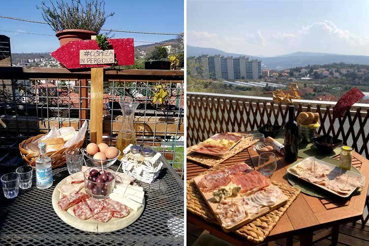 &Egrave; stato anche lanciato un contest Facebook, che raccoglie le migliori foto sotto l'hashtag #osmizainpergolo - In Carso le abitudini si adattano Nasce il contest