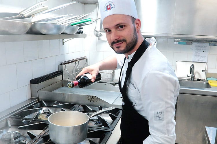 Nicola Bandi (Osteria Il Moro nel centro di Trapani Cucina siciliana e sperimentazione)