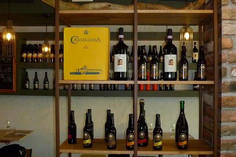 I vini e le birre della cantina del locale - Osteria A Modo Mio nel padovano Cucina sana, attenzione ai dettagli