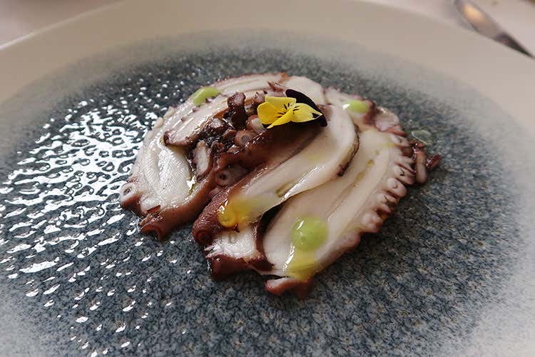 Carpaccio di polpo (Osteria il Moro A Trapani tradizione e gourmet)
