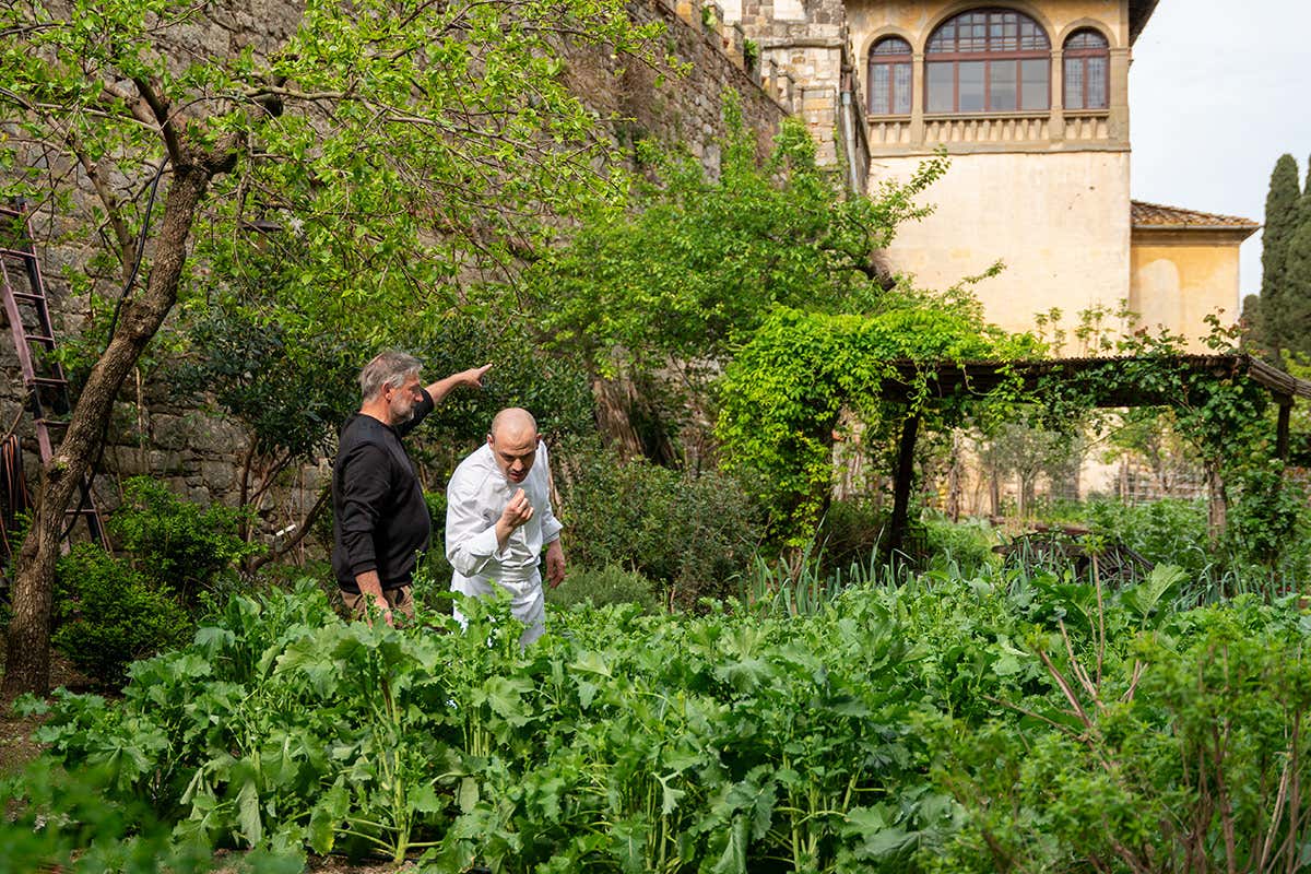 All'Osteria di Passignano la creatività della cucina nasce dall'orto