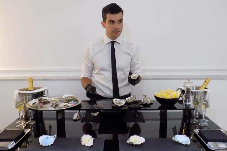 Vincenzo Supino (Ostriche e Franciacorta Degustazione da Akademia Cucina)