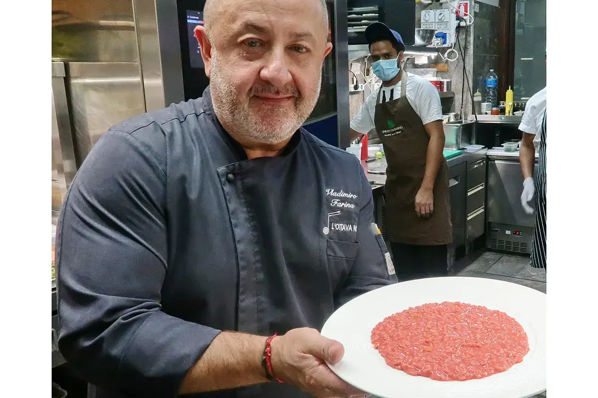 Vladimiro Farina L&rsquo;Ottava Nota, ristorante di classe modernamente gourmet
