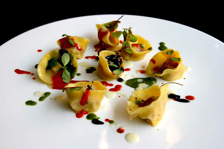 Il nuovo menu autunnale è un mix fra tradizione campana e prodotti della Lomellina (Ottocentodieci Ristorante Il menu tra modernità e dinamismo)