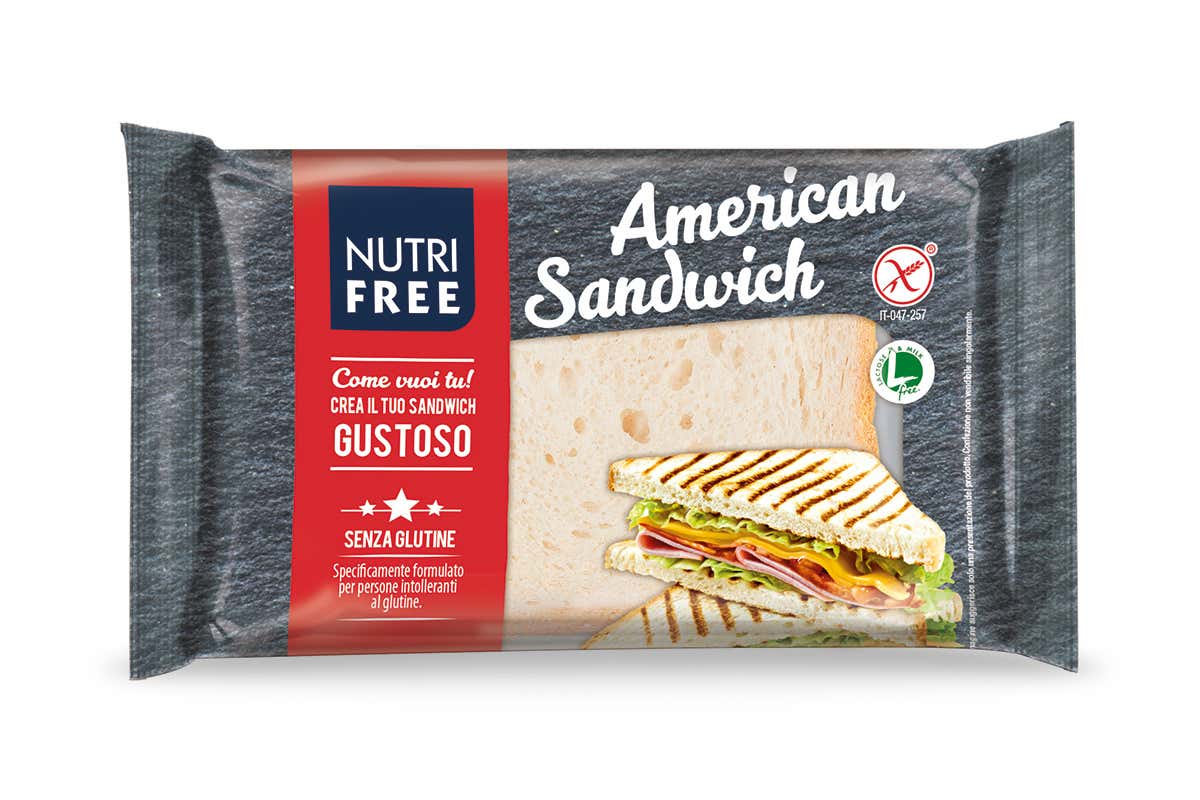 American Sandwich Nutrifree 240 g Street food, l’arte della cucina del “senza”