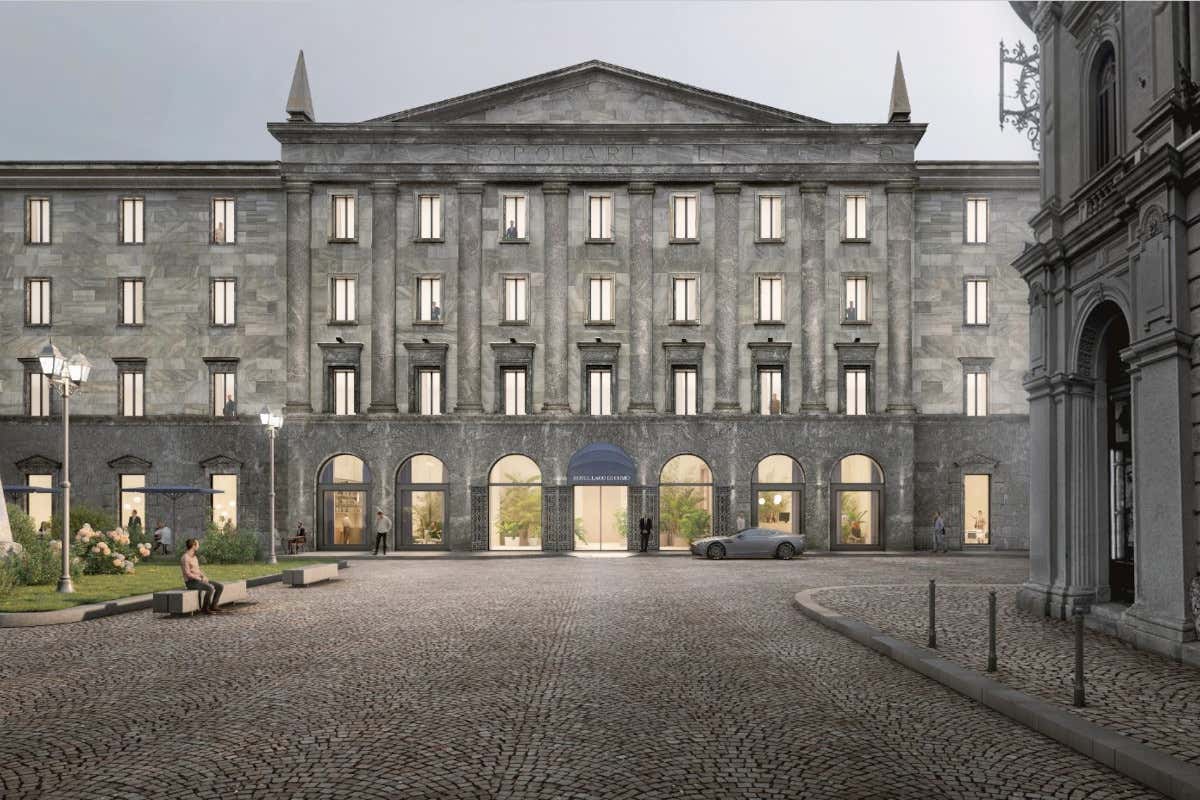 A Lecco nasce un hotel di lusso nel palazzo storico della banca A Lecco nasce un hotel di lusso nel palazzo storico della banca